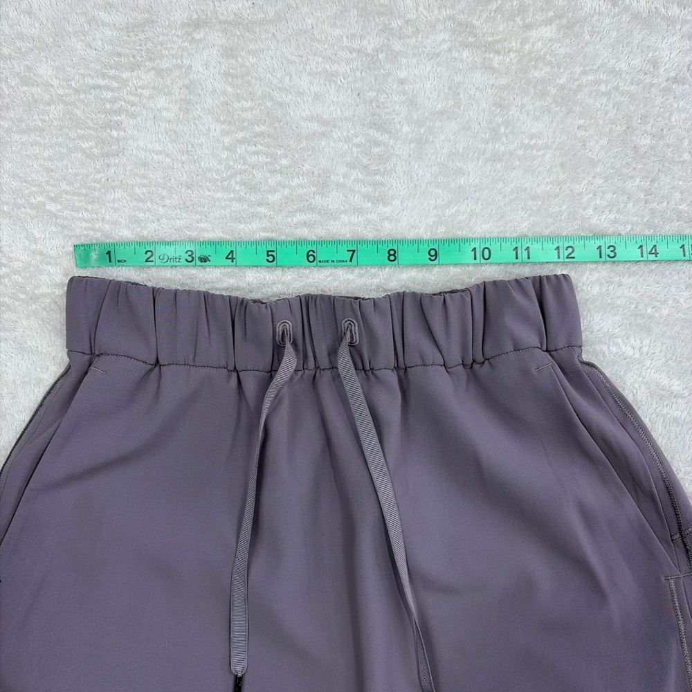 Lululemon On the Fly Skirt Womens 4 Purple Woven Travel Activewear Drawstring - Picture 5 of 8